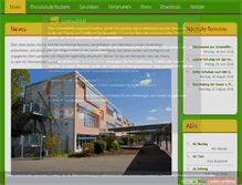 Tablet Screenshot of grundschule-nauheim.de